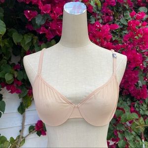 NWOT Victoria's Secret unlined Demi sheer mesh bra